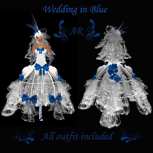 Wedding in Blue