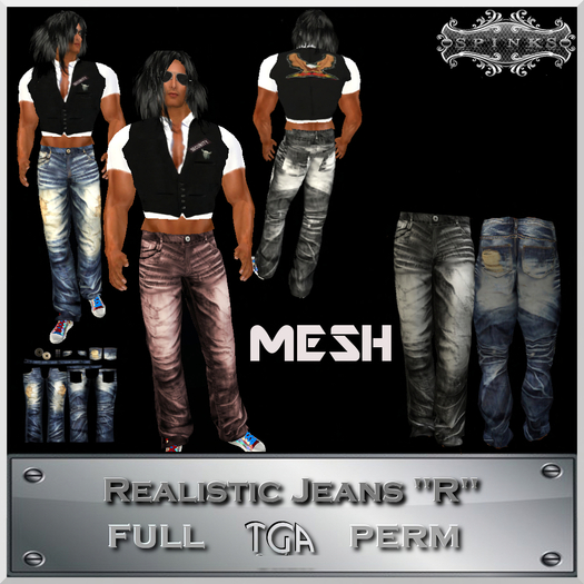 SpInKs Fashion-Tex kit full perm"Jeans /R/ MESH V2