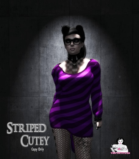 *[TU]* Striped Cutey - Purple