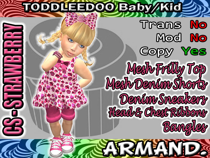 --ARMAND-- CUPCAKES STORM - STRAWBERRY