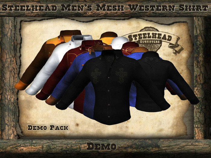 Steelhead Men's Mesh Western Shirt