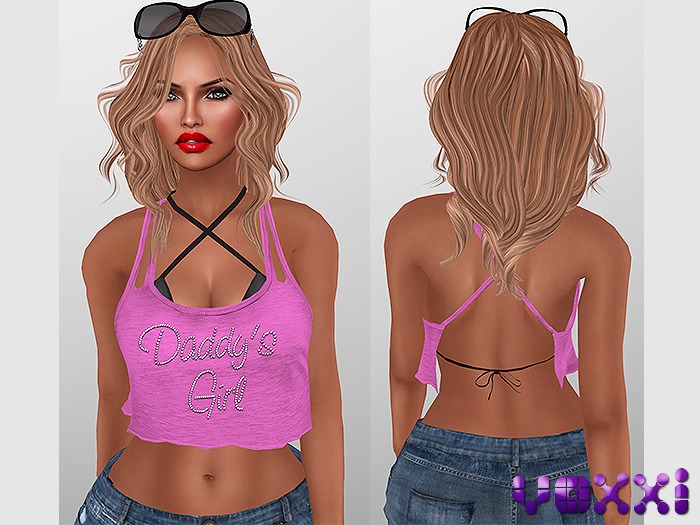 .::voxxi::. [Jess] Bikini'n Top Pink - Black