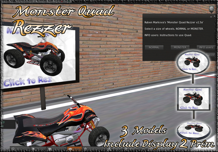 Monster Quad Rezzer