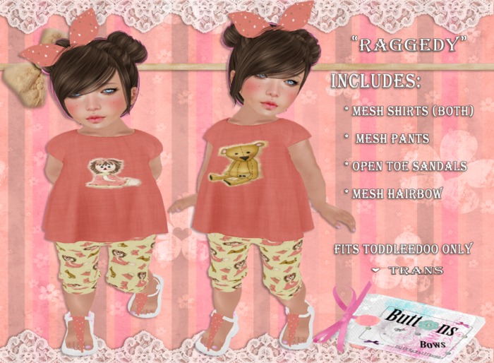 :BB: Raggedy ToddleeDoo only