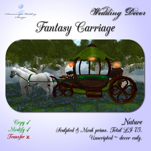Fantasy Carriage [Blue] [Boxed]