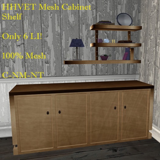 HHVET Victoriana - 6 LI Mesh Cabinet Shelf