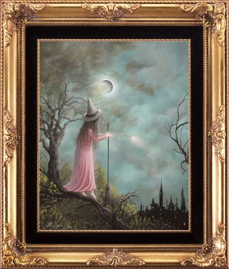 .wolfsong. ~ alia's witch wall art ~