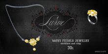 *Lurve* Many Petals Jewelry - Golden