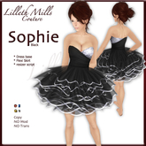 LMC SOPHIE - Black - stunning cocktail gown
