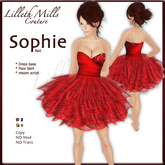 LMC SOPHIE - Red - stunning cocktail gown