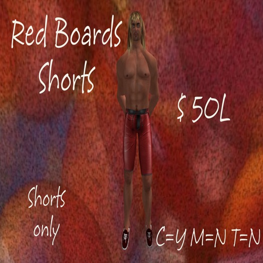 Red Board Shorts Swim