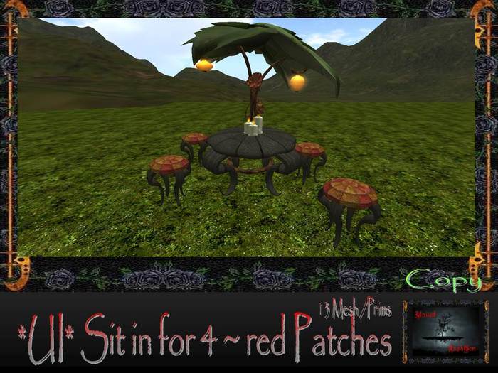 *UI* Table red Patches