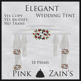 Elegant Wedding Tent - Red2