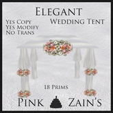 Elegant Wedding Tent - Pink2