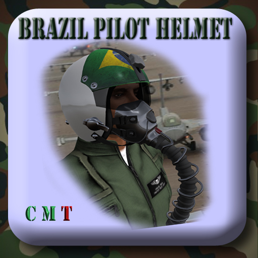 BRAZIL Pilot Helmet