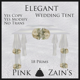 Elegant Wedding Tent - White