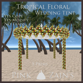 Floral Wedding Tent - T1