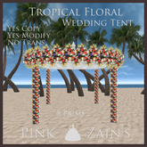 Floral Wedding Tent - T4