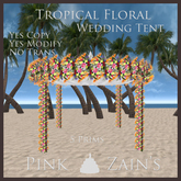Floral Wedding Tent - T7