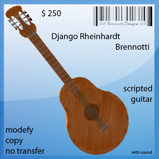Brennotti Designs Guitar