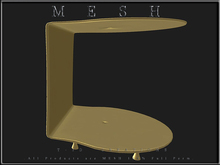 [Feliz] Shelf ( Gold / Silver ) - Mesh Full Perm -