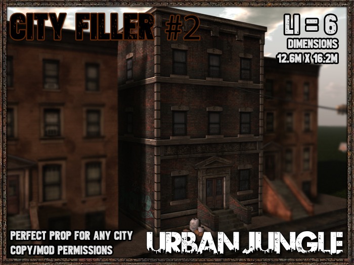 CITY FILLER 2 - MESH - URBAN JUNGLE