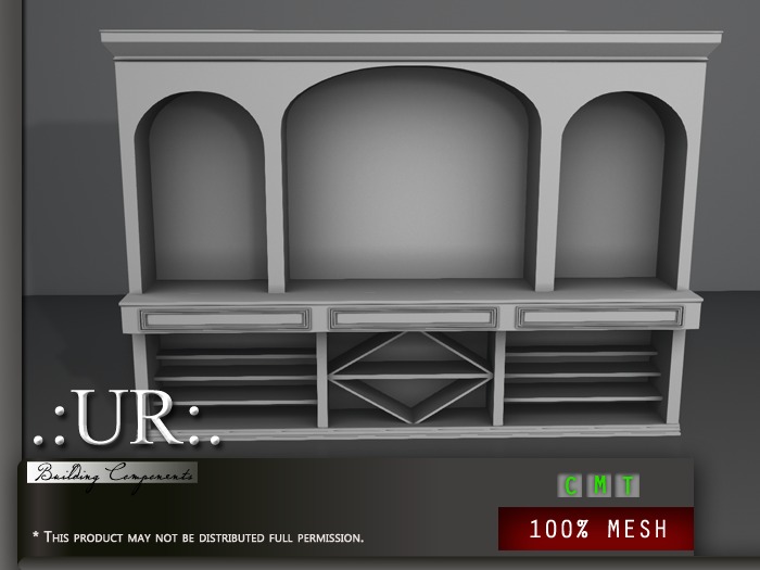 .:UR:. European Dining Set - Chandelier (full perm mesh)