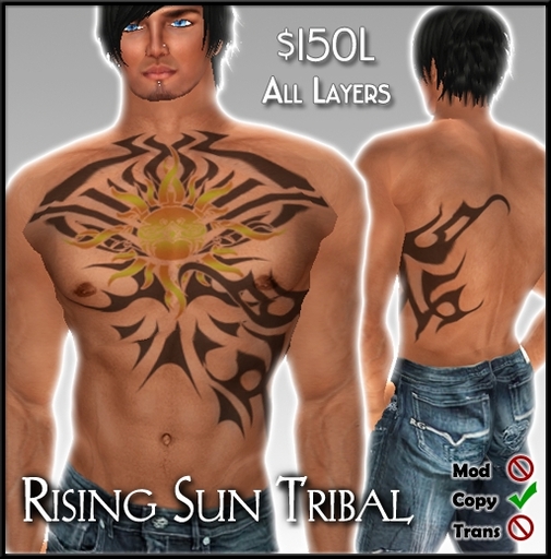 ::Para Designs:: Rising Sun Tribal