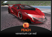 PEACH - venenium red car MP