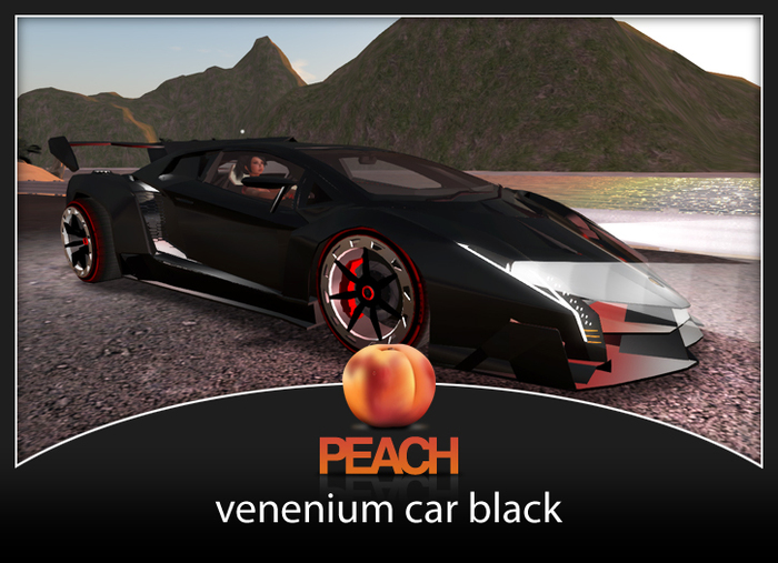 PEACH - venenium black car