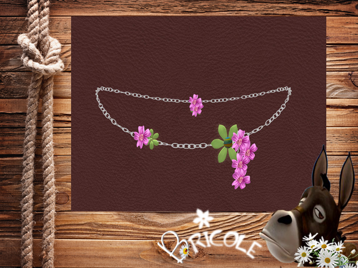 " Garden " Belly Chain