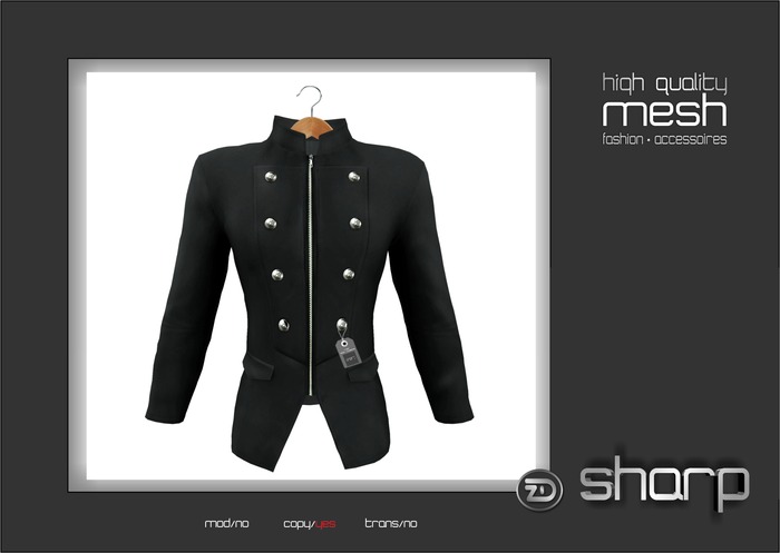 sharp by [ZD] - MESH - "Sacha" Jacke