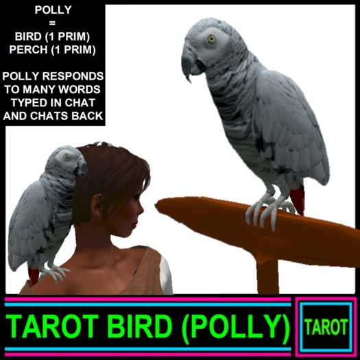 TAROT BIRD (POPPY)