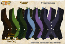 [SEW] FP Tex MI87049 Men's Double Vest with Shirt (Vests Only) Banker