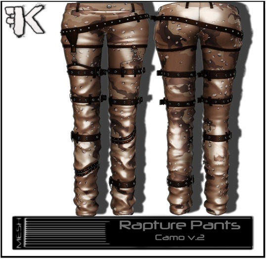 FK! - Rapture Pants - Camo V.2