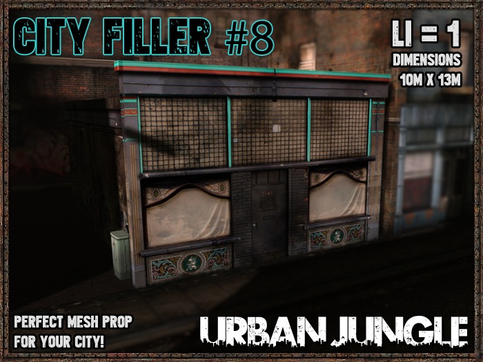 CITY FILLER 8 - MESH - URBAN JUNGLE