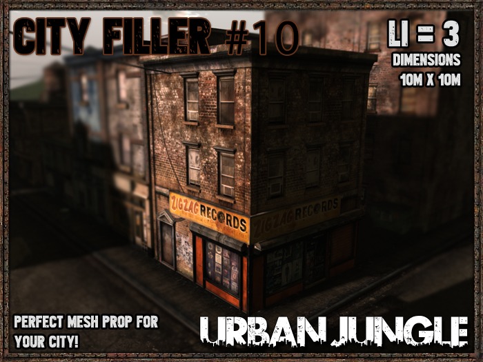 CITY FILLER 10 - MESH - URBAN JUNGLE