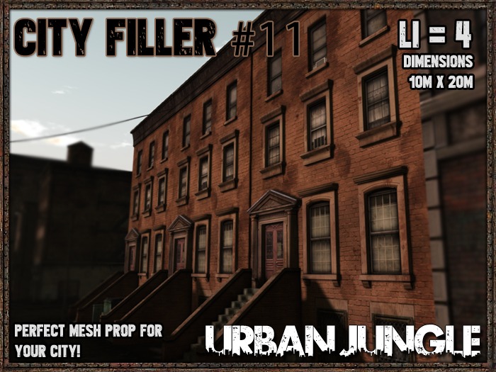 CITY FILLER 11 - MESH - URBAN JUNGLE