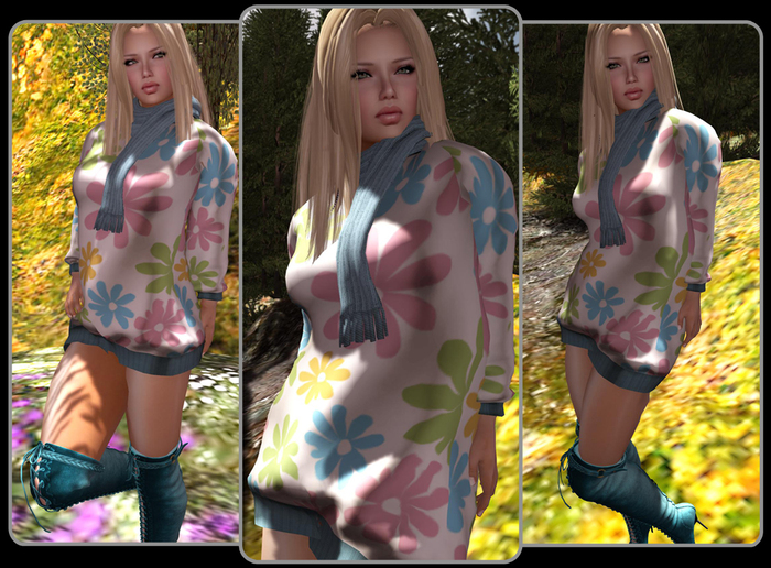 * TRIBAL BAMBOO * WEST MOUNTAIN - FLOWERS  - Complete Outfit