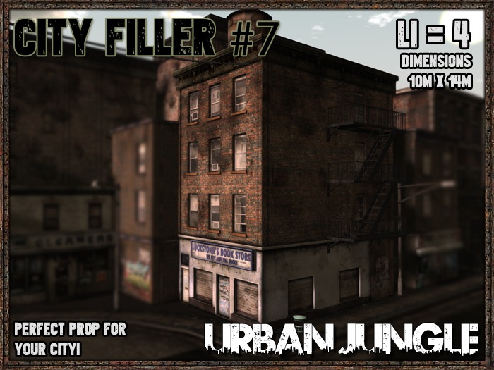 CITY FILLER 7 - MESH - URBAN JUNGLE
