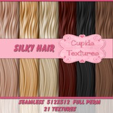 *Cupids Textures * 21 SILKY HAIR SEAMLESS