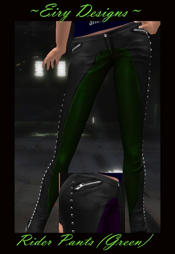 ~ED~ Rider Pants (Green)