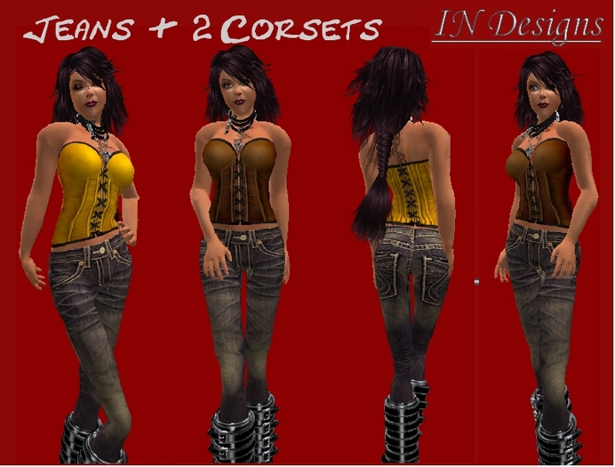 :IN Designs: Jeans & Corsets