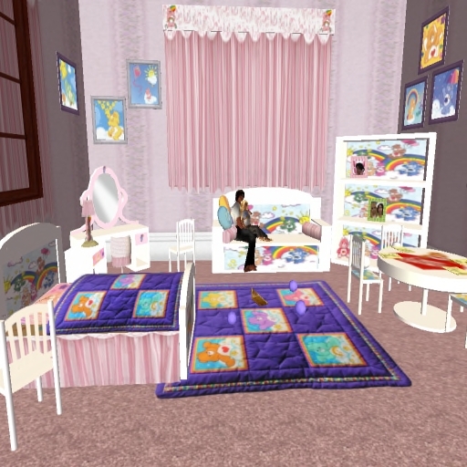 *BL* CareBear dreams Bedroom set (pink)