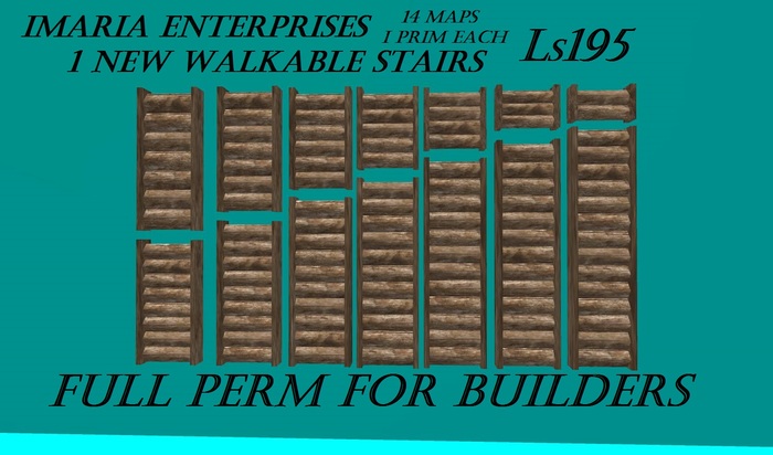 1 NEW walkable Stairs