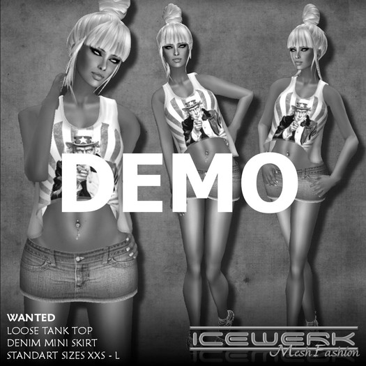 [ICEWERK MESH] Wanted - DEMO