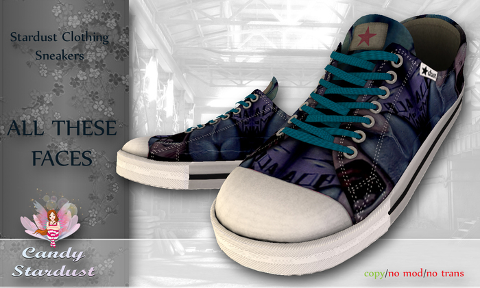 STARDUST low sneakers type ALL THESE FACES