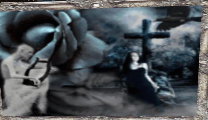 chuckys Grave yard art