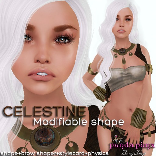 .:Panda Punx:. Body Shop Celestine Shape  (Boxed)