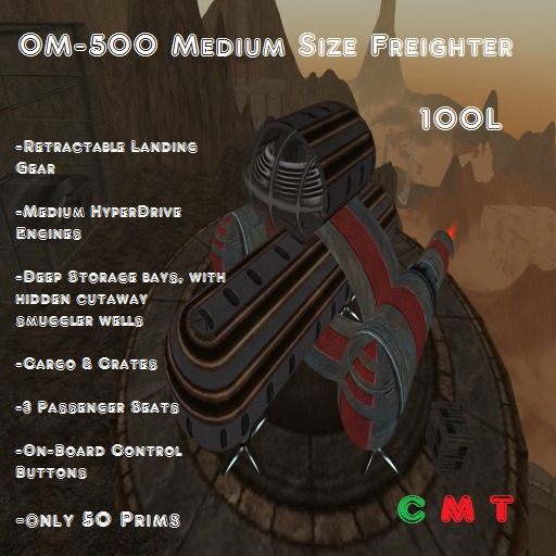 OM-500 Medium Size Freighter